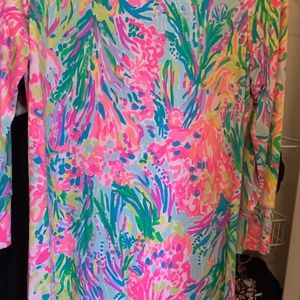 UPF 50+ Sophie Dress Multi Fan Sea Pants Size Medium